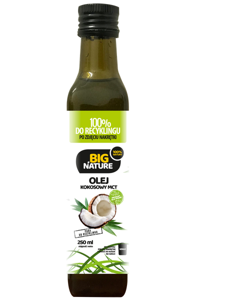 Olej kokosowy MCT 250ml - BIG NATURE zdjęcie 1
