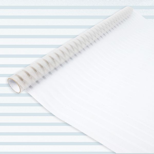 Folia Okienna Statyczna Bez Kleju Witraż PASY KRYSZTAŁOWE 90x150 G86a zdjęcie 1