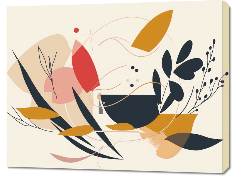 Obraz 90x70cm Porywista Flora zdjęcie 1