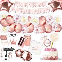 Zestaw Na Wieczór Panieński Ozdoba Na Stół Balony