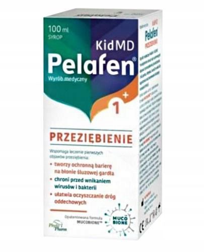 Pelafen Kid MD 1+ Przeziębienie 100 ml zdjęcie 1