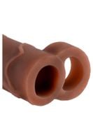 Fantasy X-Tensions Perfect 2 Inch Extension With Ball Strap Brown