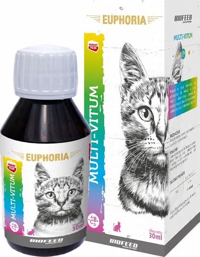 BIOFEED SUPLEMENTY Multiwitamina dla kota 30ml + Olej z łososia omega 500ml na Arena.pl