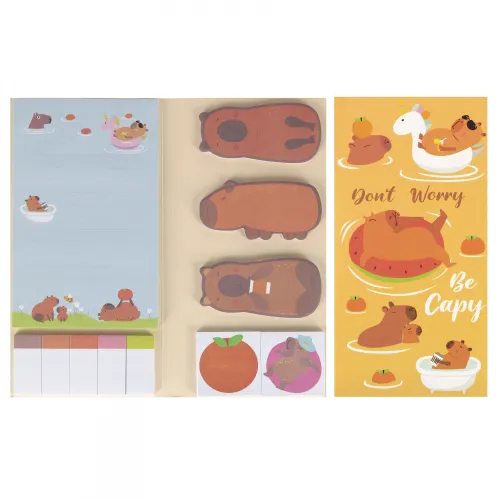 Zestaw Notes Z Zakładkami Kapibara Starpak 563057 na Arena.pl