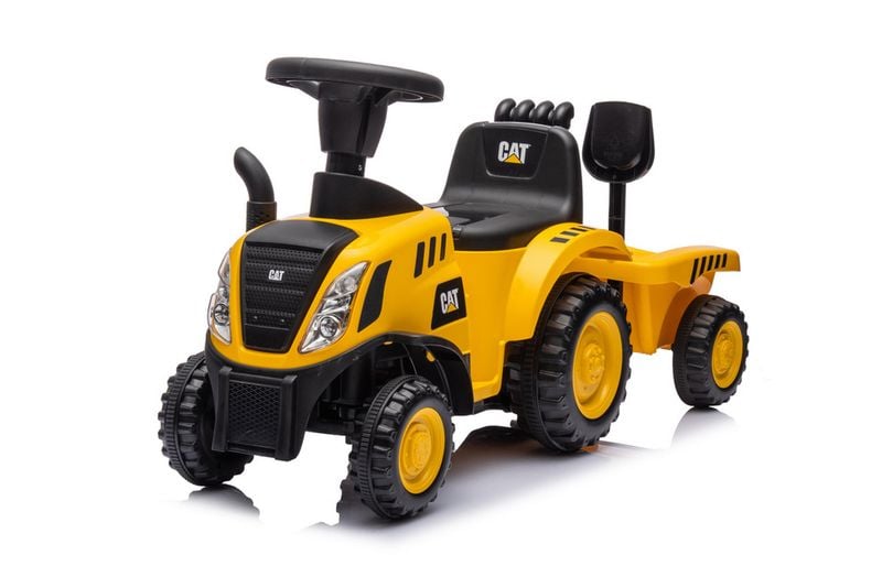 MOOVKEE Traktor z przyczepą CAT yellow zdjęcie 1