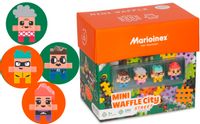 MARIOINEX Mini Wafle City Ulica 4 figurki, 280 el