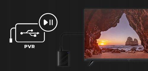 Telewizor Kiano KE32 Elegance Smart TV Bezramkowy D-LED HD DVB-T2/HEVC na Arena.pl