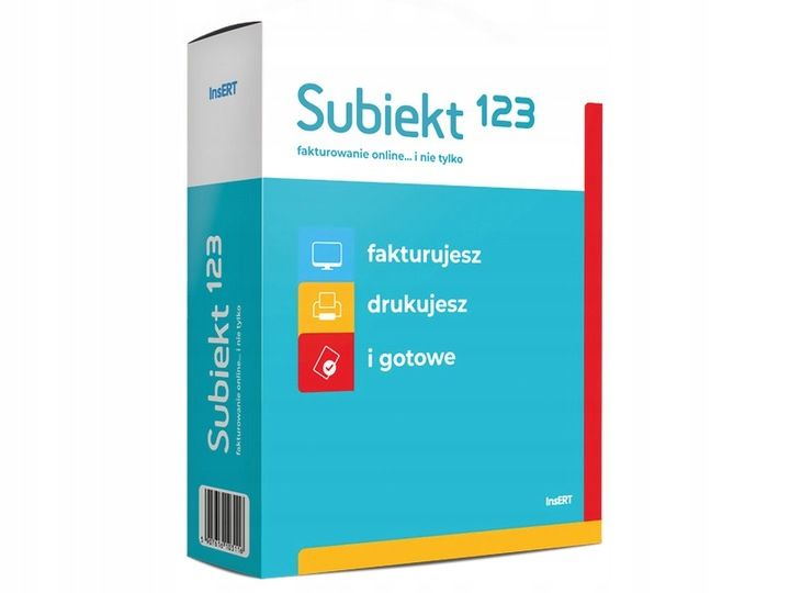Program INSERT Subiekt 123 Pakiet Podstawowy zdjęcie 1