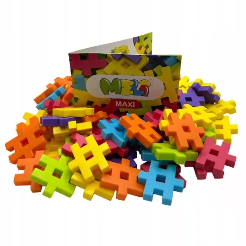 Klocki konstrukcyjne Meli Maxi 400 el. na Arena.pl