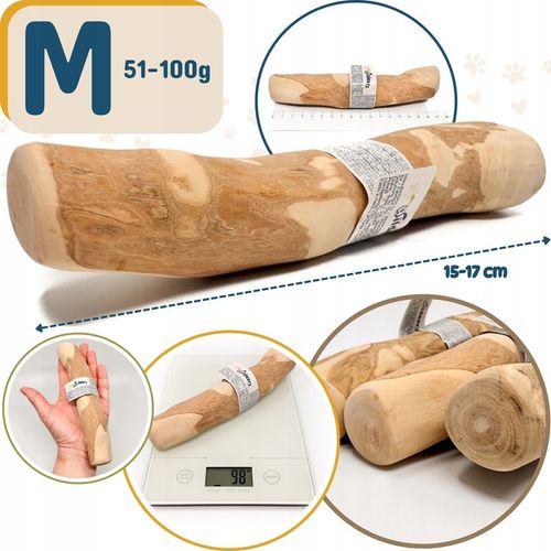 PATYK Z DRZEWA KAWOWEGO M NATURALNY KAWOWY GRYZAK DLA PSA WYTRZYMAŁY ŚREDNI na Arena.pl