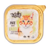Karma mokra dla KOTA TufTuf Tacka alupak pasztet bogaty w królika 100g