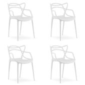 Krzesło KATO - białe x 4