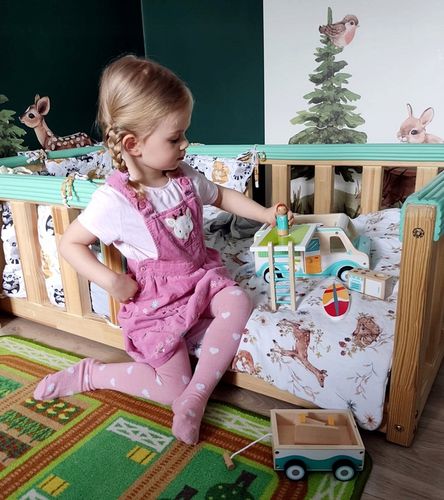 ADAMTOYS KAMPER DLA DZIECI POJAZD PODRÓŻNY AUTKO ZABAWKOWY POJAZD SURF VAN na Arena.pl