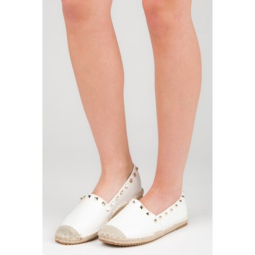 Wsuwane białe espadryle r.36 na Arena.pl