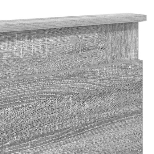 Zagłówek Szary Sonoma 180 cm Materiał drewnopochodny na Arena.pl