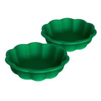 piaskownica plastikowa Kwiatek 2 76 cm - zielony