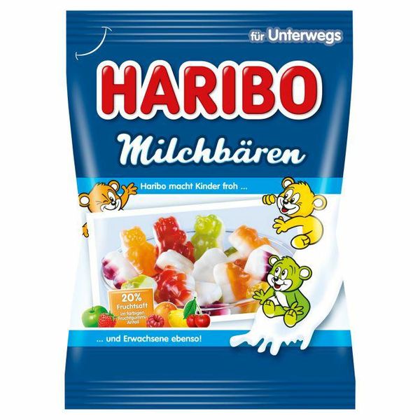 HARIBO ŻELKI 85G MLECZNE MISIE zdjęcie 1