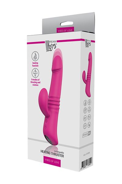 Wibrator-Dream Toys Heating Thruster Pink zdjęcie 4