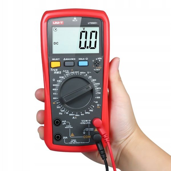 Miernik uniwersalny Uni-T UT890D+ zdjęcie 6