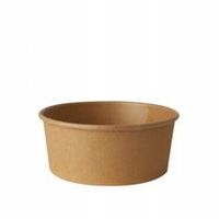 Miska KRAFT na sałatę 750 ml + pokrywka - 50 szt