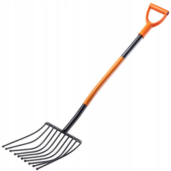 Widły Gable 10-Zębne Do Ziemniaków Buraków 130cm zdjęcie 5