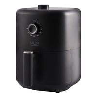 Adler | Airfryer | AD 6310 | Moc 2200 W | Pojemność 3 L | Technologia cyrkulacji gorącego powietrza | Czarny
