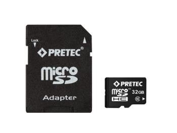 Pretec Micro SDHC 32GB CLASS 10 (HD Video Card) + SD adapter na Arena.pl