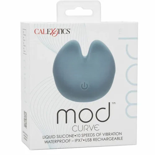 calexotics mod curve stimulator blue - wibrujący masażer silikonowy usb na Arena.pl