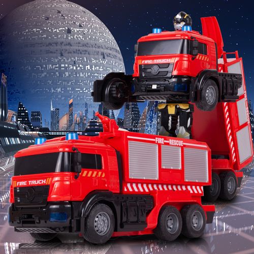 Robot Transformujący Straż Pożarna Na Pilota Auto na Arena.pl