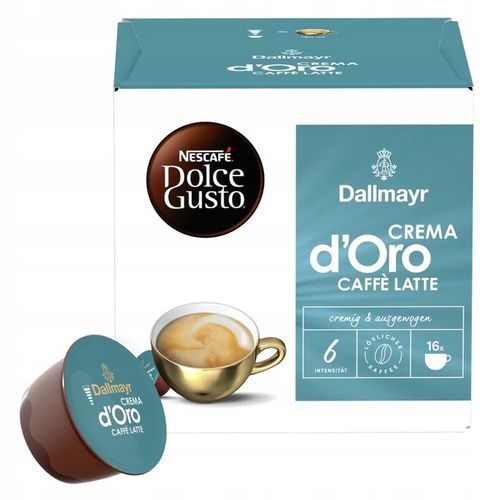 Kawa w kapsułkach Kapsułki NESCAFÉ Dolce Gusto Dallmayr Caffè Latte 3x16szt na Arena.pl