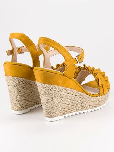ŻÓŁTE SANDAŁY ESPADRYLE Rozmiar - 40 na Arena.pl