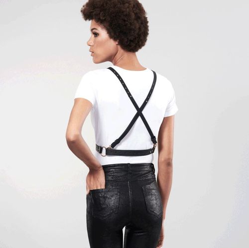 uprząż maze net cleavage harness black bijoux indiscrets na Arena.pl