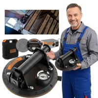 PRZYSSAWKA DO PŁYTEK GLAZURY SZYB SZKŁA PRÓŻNIOWA Z POMPKĄ MANOMETREM 200KG