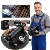 PRZYSSAWKA DO PŁYTEK GLAZURY SZYB SZKŁA PRÓŻNIOWA Z POMPKĄ MANOMETREM 200KG