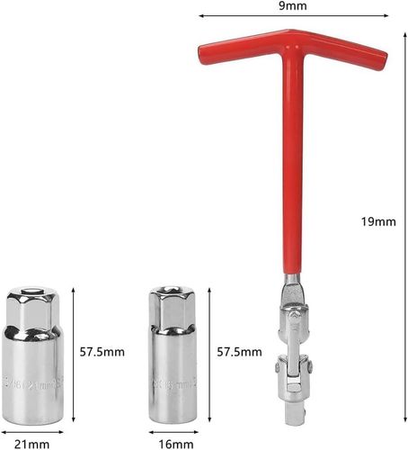 Klucz do Świec Zapłonowych Nasadki 16 i 21 mm na Arena.pl