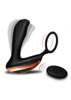 Stymulator-Prostate Massager With Ring Usb 10 Function / Remote Control