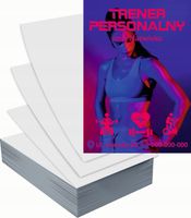 Ulotki A5 reklamowe firmowe 5000szt projekt w cenie TRENER PERSONALNY