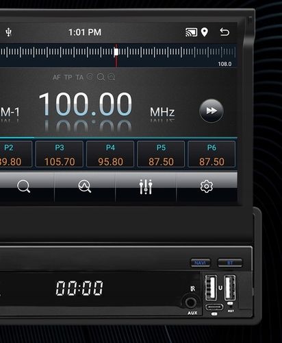 RADIO SAMOCHODOWE 1 DIN ANDROID 13 GPS USB WIFI WYSUWANY PILOT CARPLAY na Arena.pl