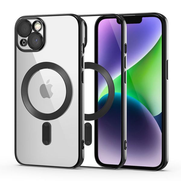 TECH-PROTECT MAGSHINE MAGSAFE IPHONE 14 BLACK zdjęcie 1