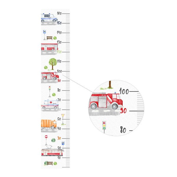 Naklejka Miarka Wzrostu Moto zdjęcie 3