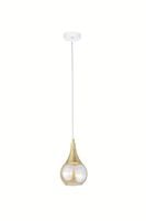 Lampa wisząca 1xE27 LACRIMA WHITE