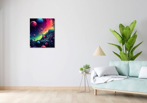 Obraz 50x60cm Kalejdoskop Galaktyk na Arena.pl