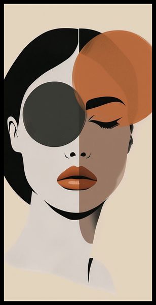 Plakat 50x100cm Dwie Strony Piękna zdjęcie 2