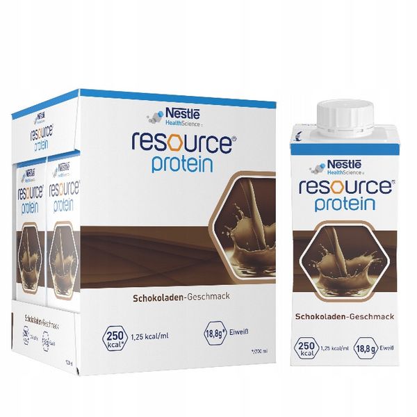 RESOURCE Protein smak czekolada 4 x 200ml zdjęcie 1