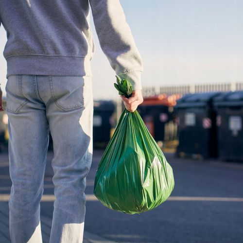 WORKI NA ŚMIECI 60L 10 SZT ZIELONE DO SEGREGACJI NA ODPADY WYTRZYMAŁE na Arena.pl