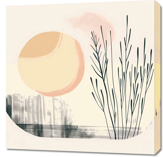 Obraz 70x70cm Pastelowy Wschód zdjęcie 1