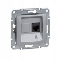 GNIAZDO KOMPUTEROWE RJ45 SCHNEIDER SEDNA ALUMINIUM