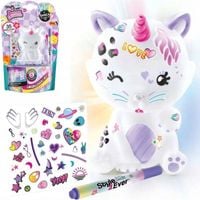 Zestaw kreatywny ŚWIECĄCY KOTEK Prezent dla dziewczynki 6-7-8-9-10 latki+