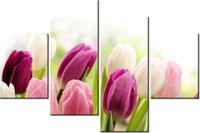 140CM 70 OBRAZ SOCZYSTE TULIPANY ŚCIENNY