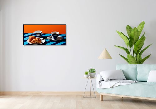 Plakat 91,3x44,5cm Croissanty na Arena.pl